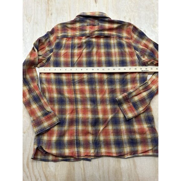 Duluth Trading Women’s Fall Flannel Short Pumpkin Patch M Cotton - Picture 7 of 7